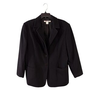 Vintage 1990’s Nygard Wool/Cashmere Blend Coat Blazer - PTP 22